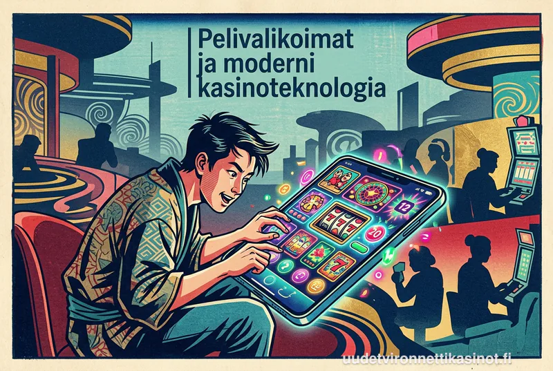 Pelivalikoimat ja moderni kasinoteknologia
