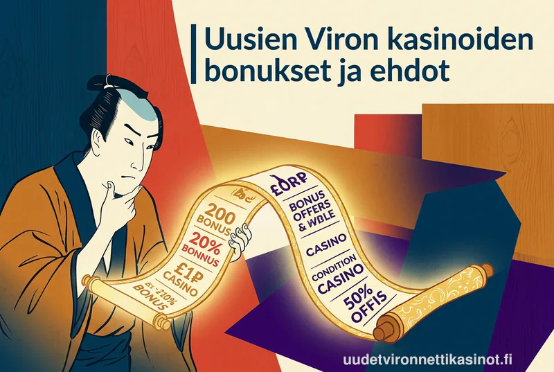 Uusien Viron kasinoiden bonukset ja ehdot